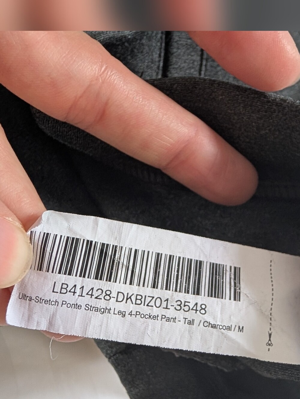 Quince Ultra-Stretch Ponte Straight Leg 4-Pocket Pants - M (30" Inseam) - Picture 12 of 12